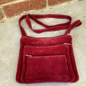 Wilcost  Suede Crossbody
